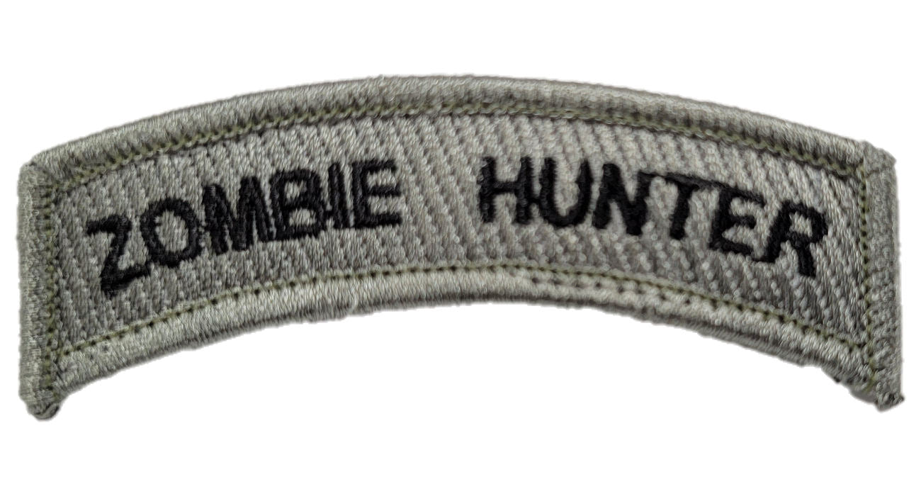 Zombie Hunter Tab Morale Patch - Various Colors