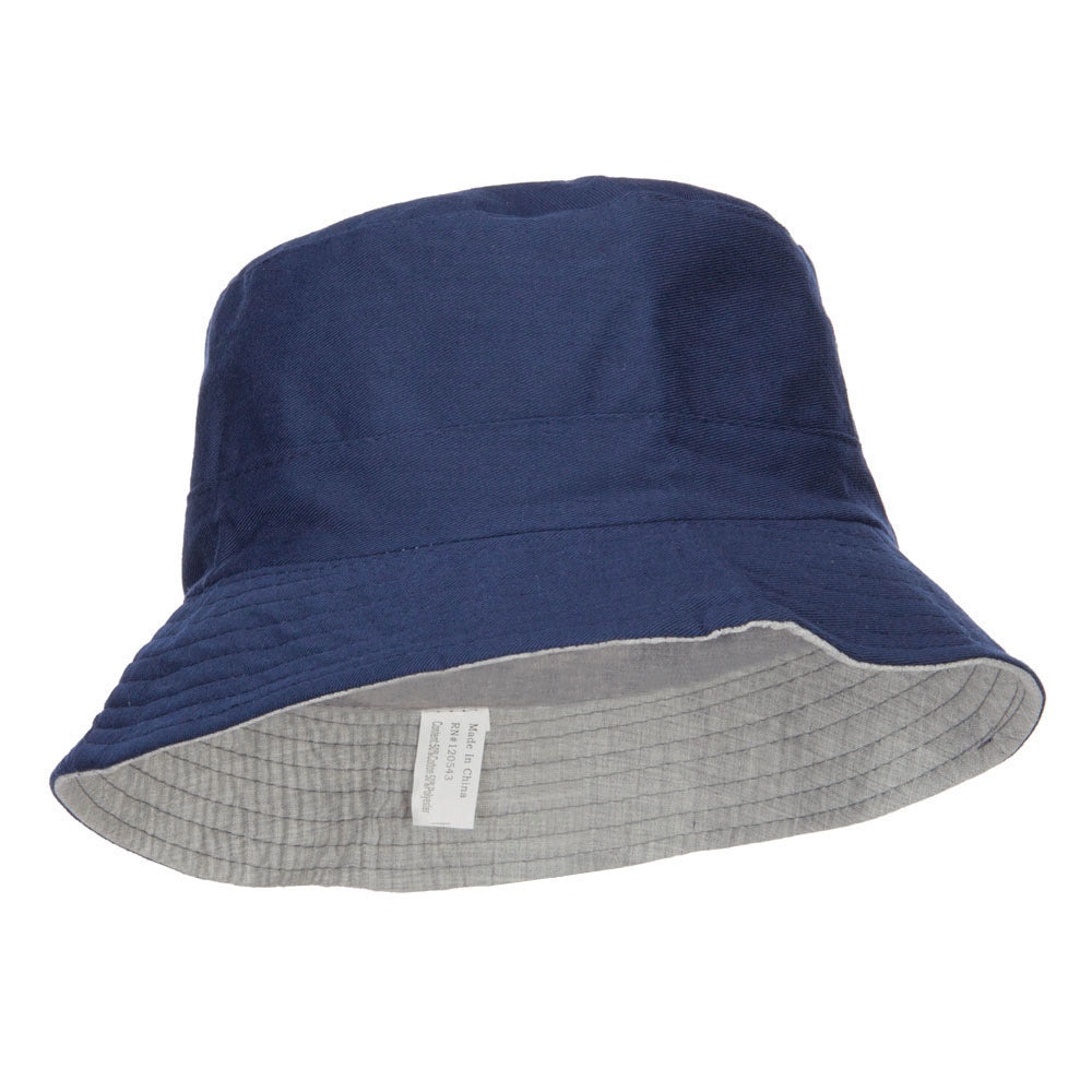 Zip Pocket Cotton Bucket Hat