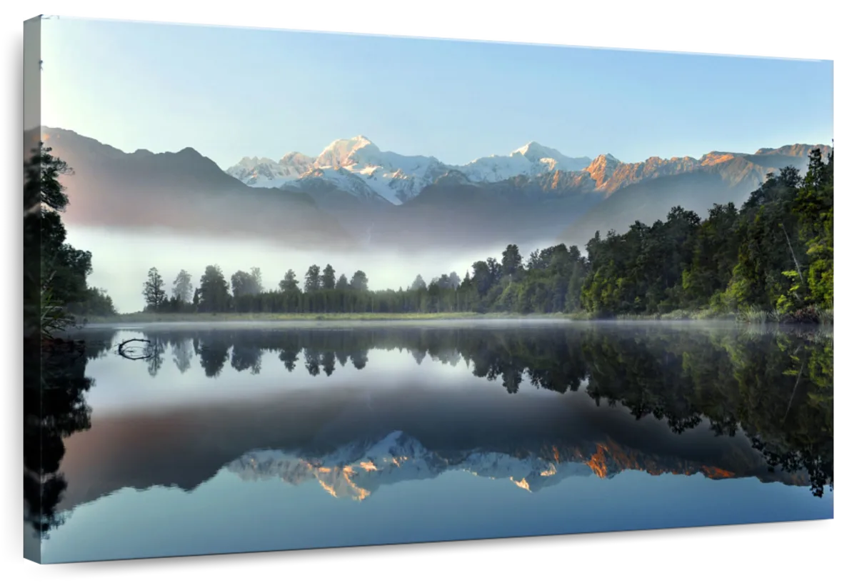 Lake Matheson Reflection Wall Art