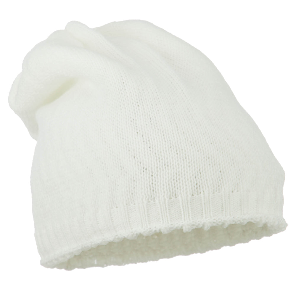 Big Size Zig Zag Vintage Reversible Beanie