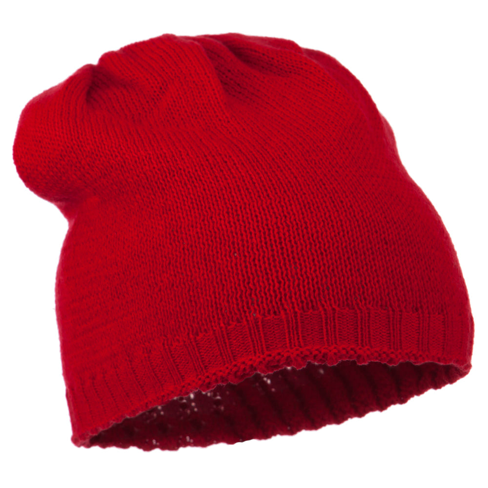 Big Size Zig Zag Vintage Reversible Beanie