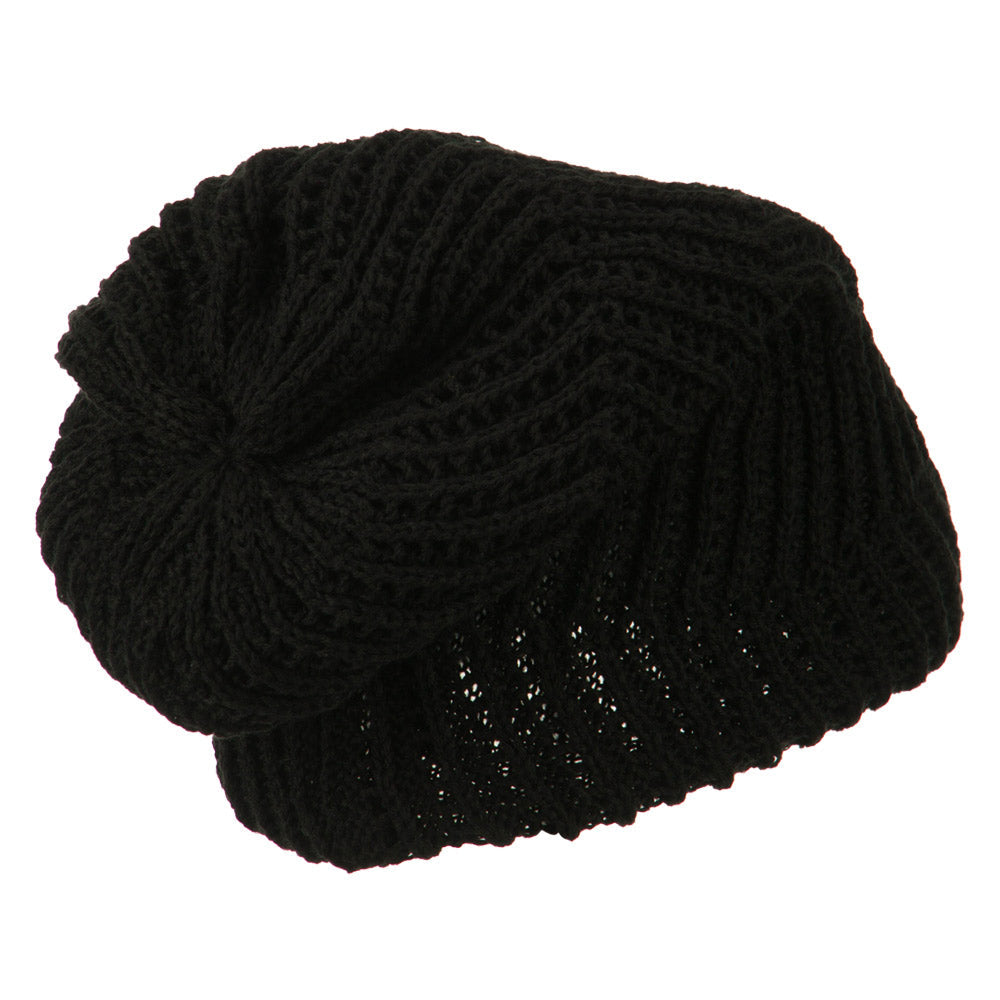 Big Size Zig Zag Vintage Reversible Beanie