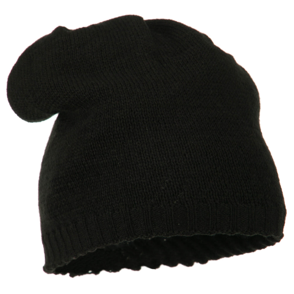 Big Size Zig Zag Vintage Reversible Beanie