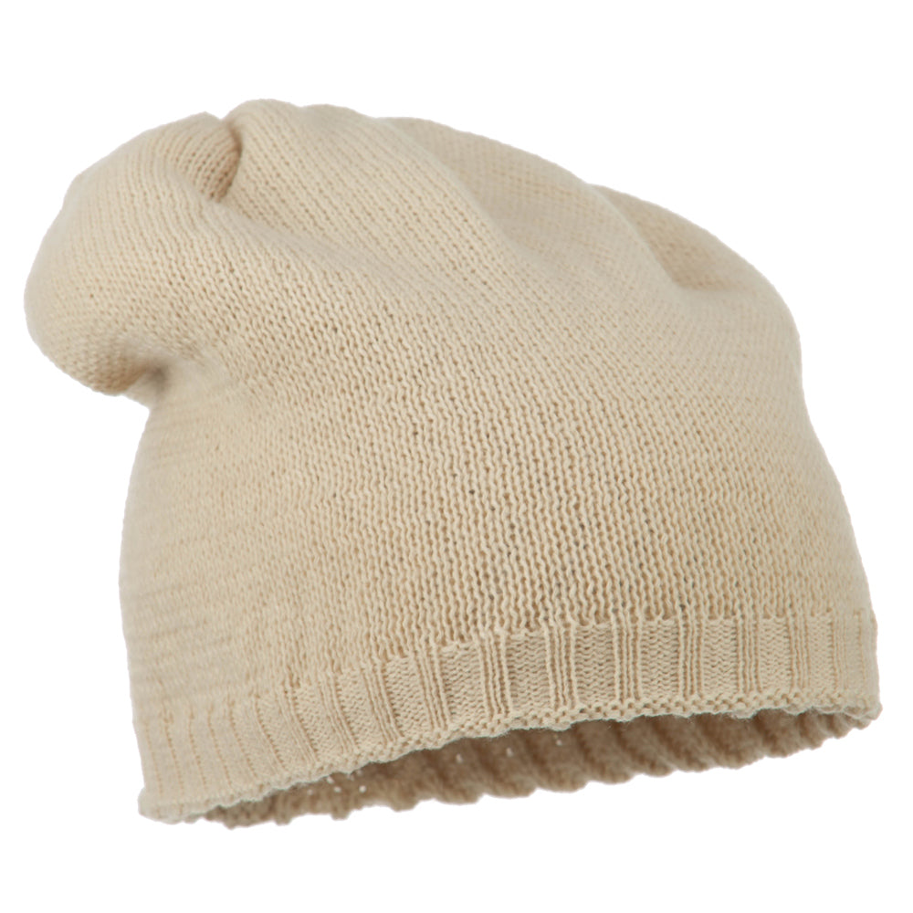 Big Size Zig Zag Vintage Reversible Beanie