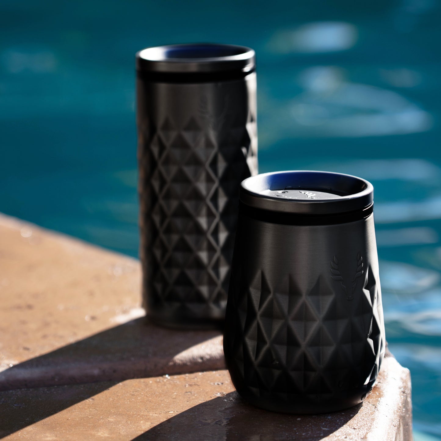 Paragon Stainless Steel Wine Tumbler in Obsidian