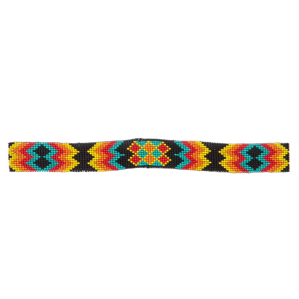 Zig Zag Beaded Elastic Headband