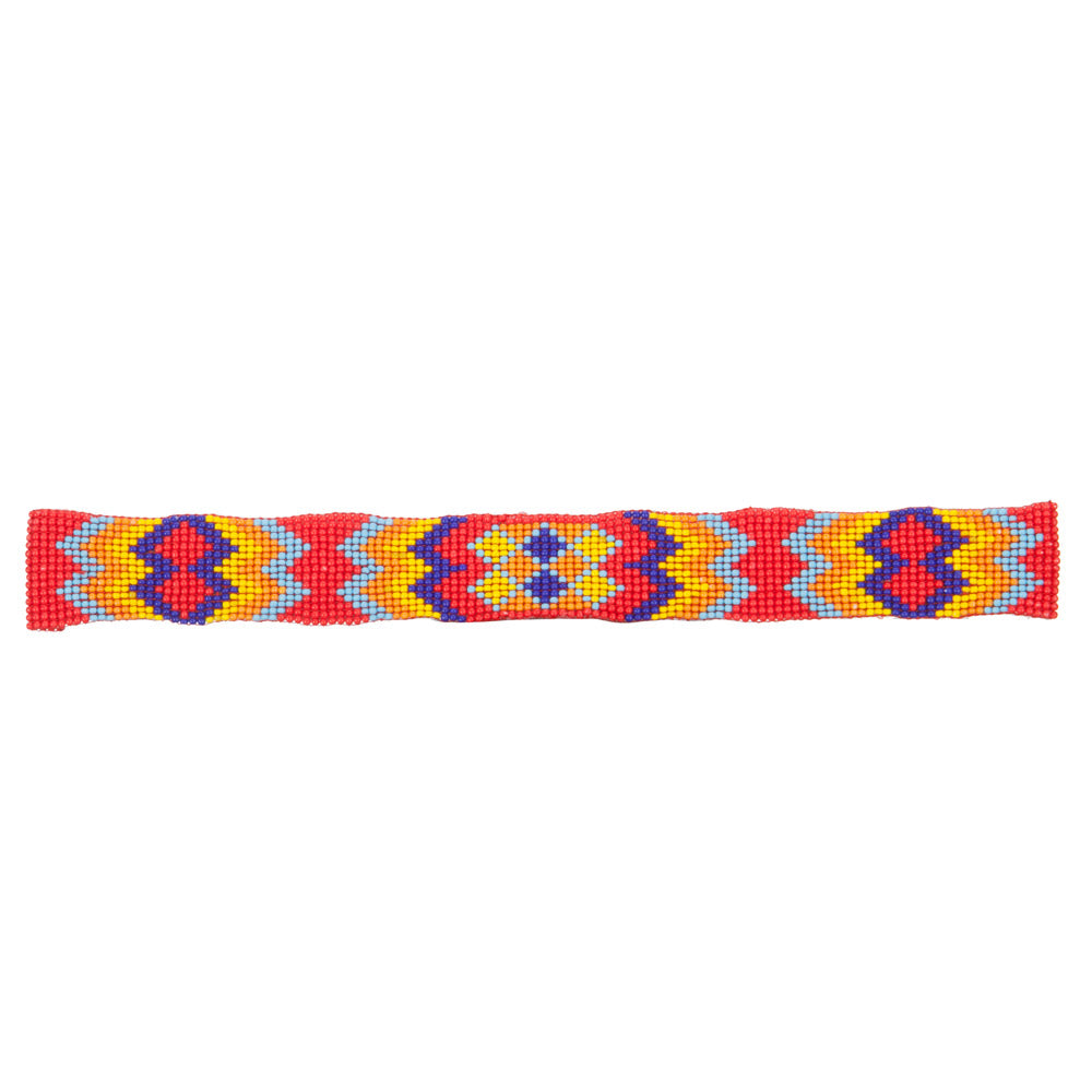 Zig Zag Beaded Elastic Headband