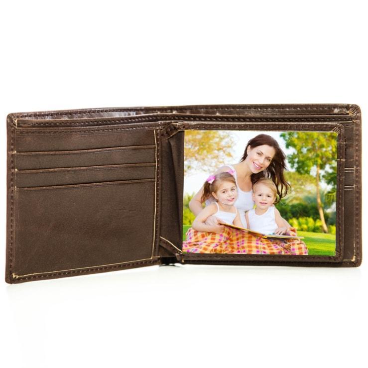 Personalized Bifold Wallet: Circle