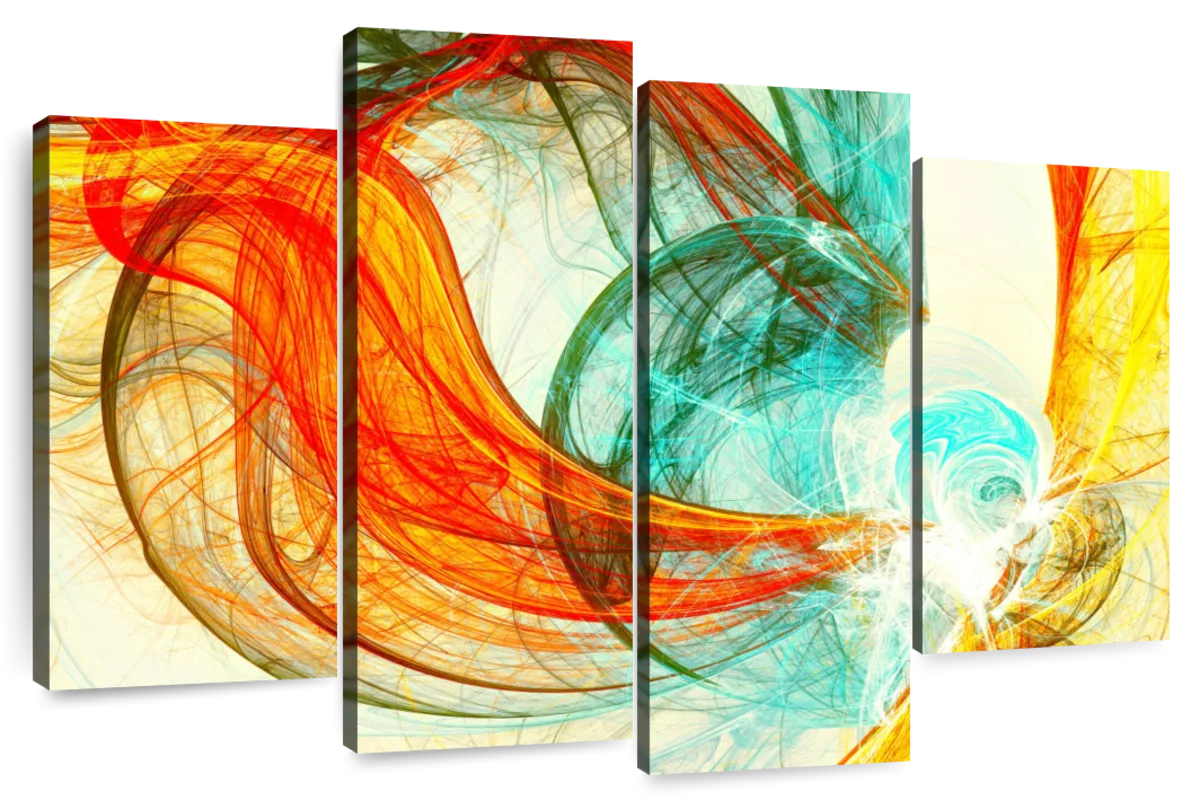 Energy Dynamic Abstract Wall Art