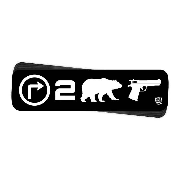 Right 2 Bear Arms Decal