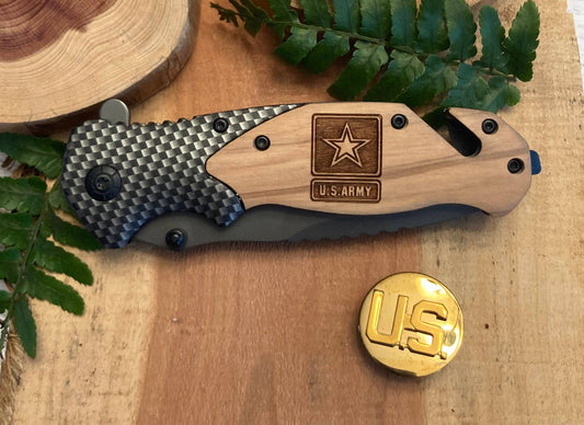 Army Square Knife