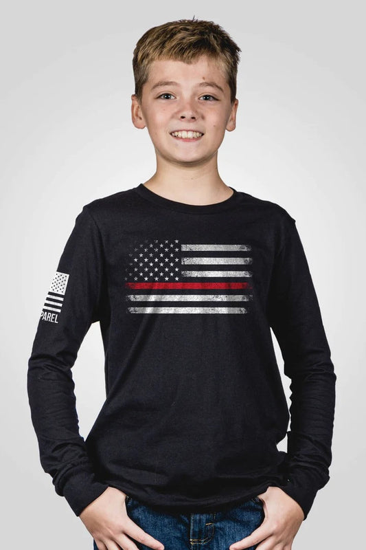 Youth Long Sleeve - Thin Red Line