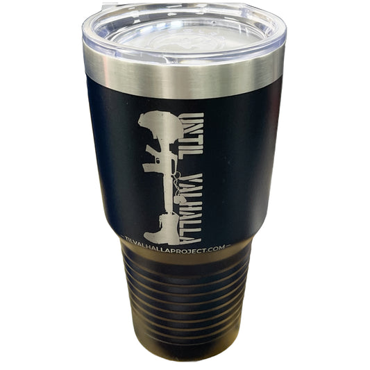 Until Valhalla - Laser Etched Tumbler