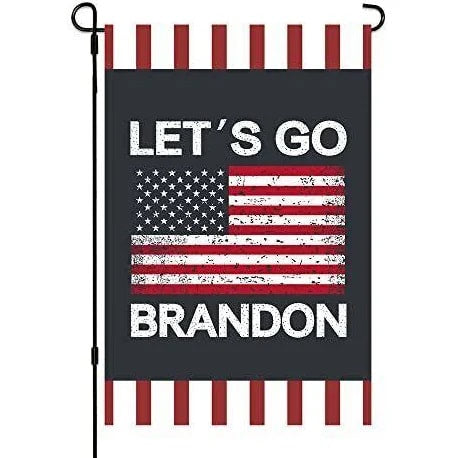 Let's Go Brandon Garden Flag