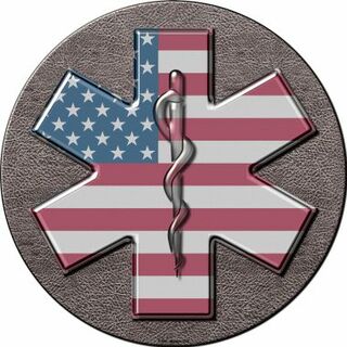 Medical Cross Novelty Metal Circular Sign