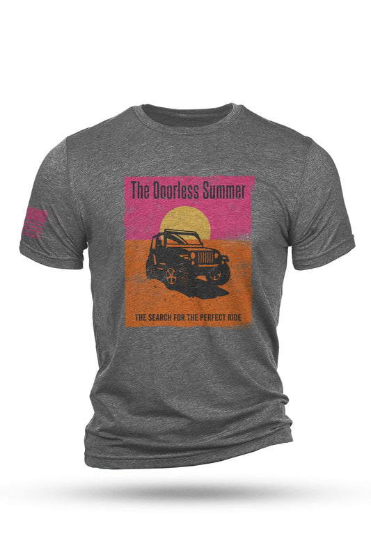 Men's Tri-Blend T-Shirt - THE DOORLESS SUMMER