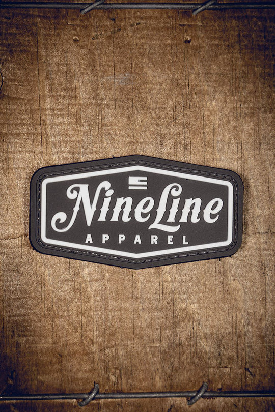 Classic Nine Line PVC Patch