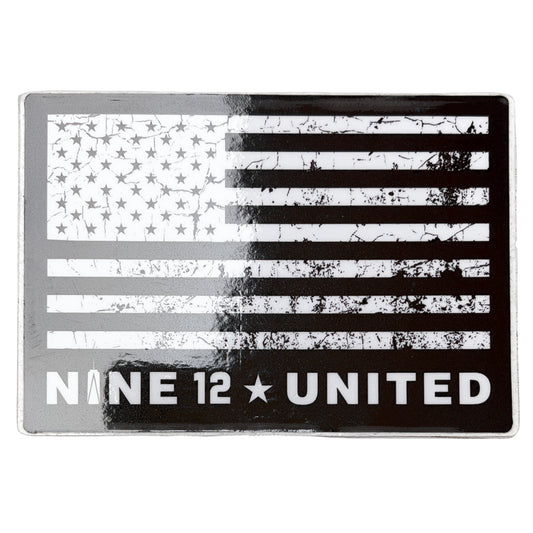 Nine Twelve United Flag Decal