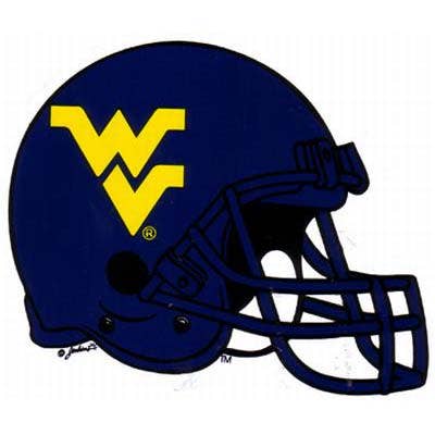 West Virginia Mountaineers Car Magnet Small