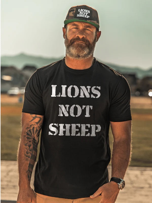 LIONS NOT SHEEP OG TEE