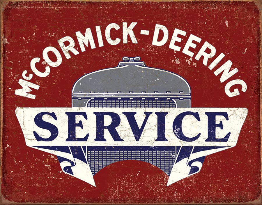 McCormick Deering Service Sign
