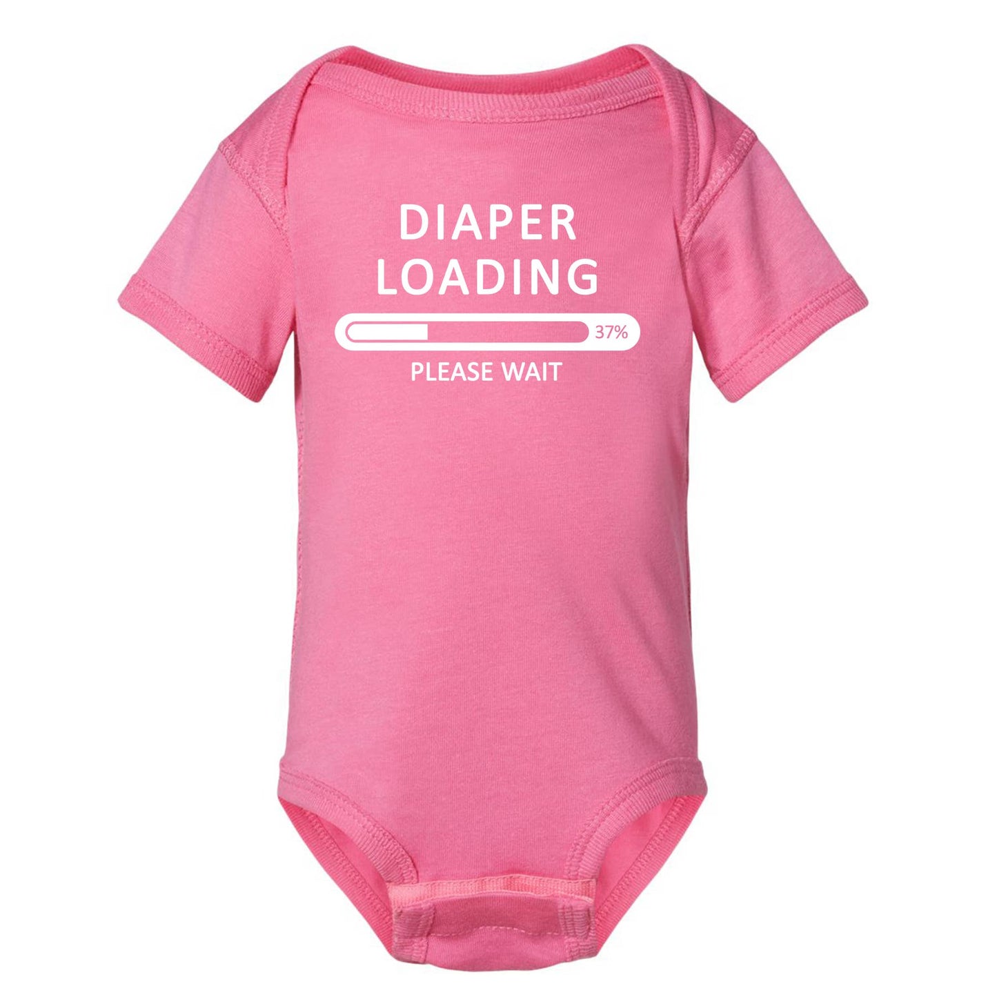 Diaper Loading Please Wait Baby/Toddler Onesie