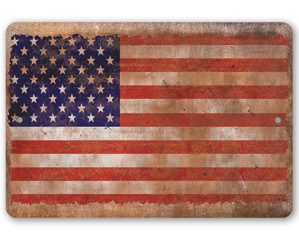 American Flag - Metal Sign
