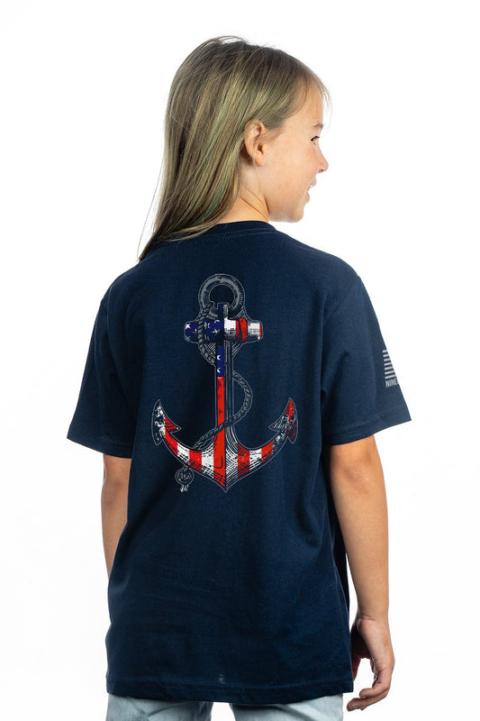 Youth T-Shirt - Anchor Flag