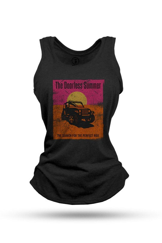 Women's Racerback Tank - THE DOORLESS SUMMER
