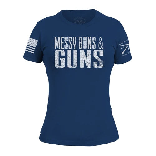 Messy Buns and Guns T-Shirt