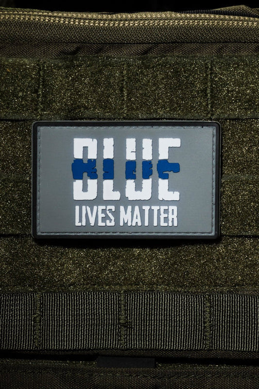 Blue Lives Matter PVC Patch